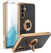 Case Compatible with Samsung Galaxy A54 5G with 2 Screen Protector, with Ring - £10.80 GBP