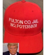MAKE AMERICA GREAT AGAIN Parody Hat INMATE P01135809 Trump ARREST Cap FU... - $24.50 CAD
