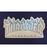 Blue and White Thrasher Magazine Skateboard Sticker - £3.55 GBP