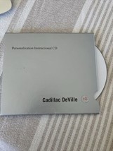 2004 CADILLAC DEVILLE OWNERS PERSONALIZATION INSTRUCTIONAL CD CD-ROM ORI... - $14.03