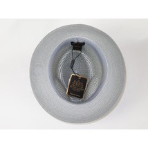 Men's Summer Spring Braid Straw style Hat by BRUNO CAPELO JULIAN JU909 Silver image 2