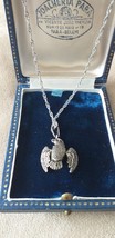 Antique Vintage 1910-s Old 925 Eagle Necklace. Hallmarked. - £77.55 GBP