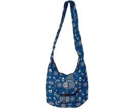 Evil Eye Large Hobo Purse Spiritual Pattern Material Crossbody Sling Bag - Women - $34.64