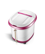 Touch Screen Oxy-Energized Water Jet Foot &amp; Leg Spa Bath Massager - Purp... - $271.07 CAD