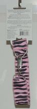 Baby Ganz Girl Pink Black Zebra Pattern Matching Gift Set image 5