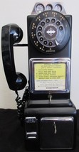 Automatic Electric Pay Telephone 3 Coin Slot Rotary Dial Operational - $1,377.79 CAD