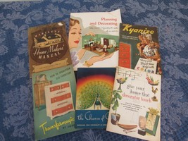 Vintage Advertising Brochure Lot Du Pont Putnam Colorizer Marietta Kyani... - $34.73