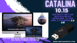 Mac OS X Catalina 10.15 Bootable USB Flash Drive  Install Upgrade Repair Recover - £23.47 GBP