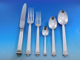 Legend by Fortunoff Italy Sterling Silver Flatware Set 12 Service Dinner 76 pcs - $7,222.05