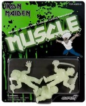 NEW Super 7 IRON MAIDEN M.U.S.C.L.E. Mini-Figure GLOW Killers Trooper Pi... - £15.25 GBP