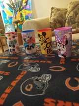 Micky &amp; Minnie Mouse Tumbler Cups Collectible Micky &amp; Minnie - £3.93 GBP