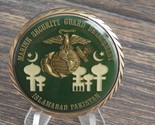 USMC MSGMarine Security Guard Detachment Islamabad Pakistan Challenge Co... - $38.60