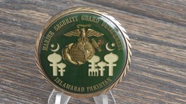 USMC MSGMarine Security Guard Detachment Islamabad Pakistan Challenge Co... - $38.60