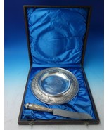 Judaica by Gorham Sterling Silver Challah Set 2pc Fitted Box #20 Date 18... - $6,760.08 CAD