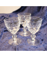 Val St Lambert Kent York - 3 Wine Glasses - $729.30 MXN