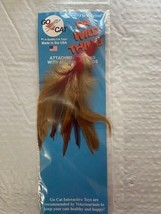 GO CAT DA WILD THING FEATHER REFILLS INTERACTIVE TOYS CAT NIP COUNT OF 1 - £7.04 GBP