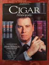 Rare CIGAR Aficionado Magazine February 1999 John Travolta Michael Lerner - £16.92 GBP