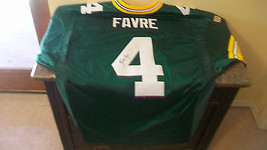 Brett Favre Autographed Green Bay Packers Jersey, #4, Wilson Jersey - £639.36 GBP