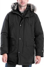 Michael Kors men's mmk791896 heavyweight hooded snorkel parka coat with bib in - £149.80 GBP