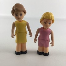 Little Tikes Dollhouse Figures Family Members Mom Daughter Vintage 1980&#39;... - £23.22 GBP