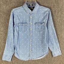 Lazer Button Up Shirt Men&#39;s Small Classic Fit Long Sleeve 100% Cotton S - €6,51 EUR