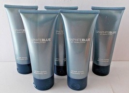 Lot 5 After Shave Gel Graphite Blue REALITIES Liz Claiborne Company 3.4 Oz - $19.79