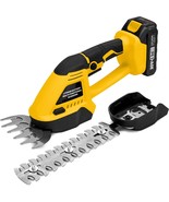 Cordless Hedge Trimmer, 2 In 1 Handheld Electric Grass Shear, 20V Power ... - $64.95