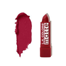 L.A. Colors Matte Lip Color - Lipstick - Deep Red Shade CML514 *RELENTLE... - £1.58 GBP