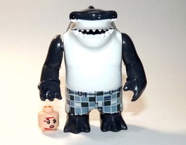 Building Block King Shark Hammerhead Big Suicide Squad TV Show Batman Minifigure - £8.91 GBP