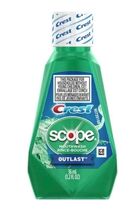 Crest Scope Mouthwash Rinse, Outlast, 1.2 Fl. Oz. Travel Trial Size - €3,89 EUR