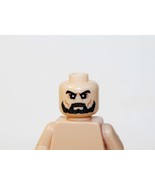 Head With Grey Black Beard Head Head Diy Action Figures - $44.21 MXN