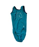 Snowflake Designs Adult X-Small Teal Gymnastics Leotard With Rhinestone ... - $32.91 CAD