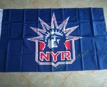 New York Rangers Flag 3x5ft Banner Polyester Ice Hockey Stanley 005 - £12.57 GBP