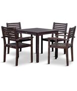DTY Outdoor Living Leadville Square 5-Piece Eucalyptus Dining Set, Natur... - $8,172.11 MXN+