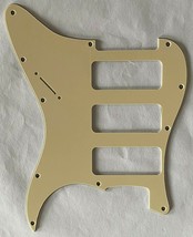 Guitar Pickguard For Fender Stratocaster Strat P90 3 Pickup,3 Ply Vintage Yellow - £12.28 GBP