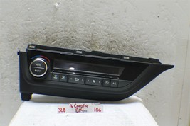 14-15 Toyota Corolla AC Heat Temperature Control Panel 5590002500 OEM 106 3L8-B4 - £7.56 GBP