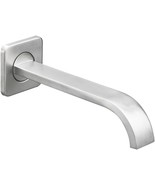 Weirun 1/2 Npt Bathroom Extra Long Stainless Steel Sq.Are, Brushed Nickel - $561.04 MXN