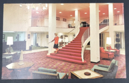 Vintage The Ramada Inn Denver CO Colorado Postcard Motel Lobby - £5.94 GBP