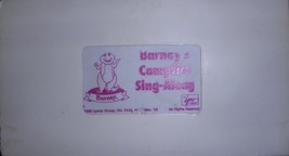 Barney&#39;s Campfire Sing-Along, VHS - £27.37 GBP