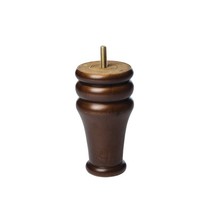 5 Inch Dark Walnut Sofa Legs - Durable Wood Replacement Legs for - Set of 4 - $29.69