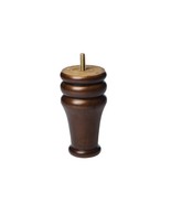 5 Inch Dark Walnut Sofa Legs - Durable Wood Replacement Legs for - Set of 4 - $29.69