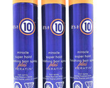 It&#39;s A 10 Miracle Super Hold Finishing Spray Plus Keratin 10 oz-Pack of 3 - $60.34