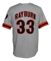Bobby Rayburn The Fan Baseball Movie Jersey Button Down Grey Any Size image 2