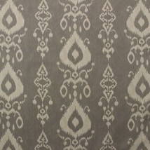 Mill Creek Tullahoma Ikat Marble Gray Multipurpose Cotton Fabric By Yard 54&quot;W - £7.04 GBP