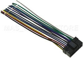 WIRE HARNESS FOR SONY CDX-GT62IPW CDXGT62IPW CDX-GT66 CDXGT66 *SHIPS TODAY* - $31.99