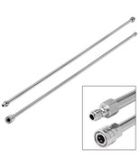 2pk Pressure Washer Wand Extension 60&quot; Long Stainless 1/4&quot; Quick Connect... - $35.63
