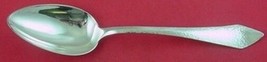 Chatham Hammered by Durgin Sterling Silver Serving Spoon 8 3/4&quot; Heirloom - £110.53 GBP