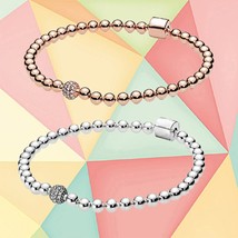 Fall High-quality New Romantic Pave Bead Series Bracelet Original Female Fashion - £42.32 GBP