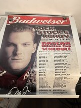 Dale Earnhardt Jr Budweiser Bud 2003 Rock Steady Nascar Poster - £15.68 GBP
