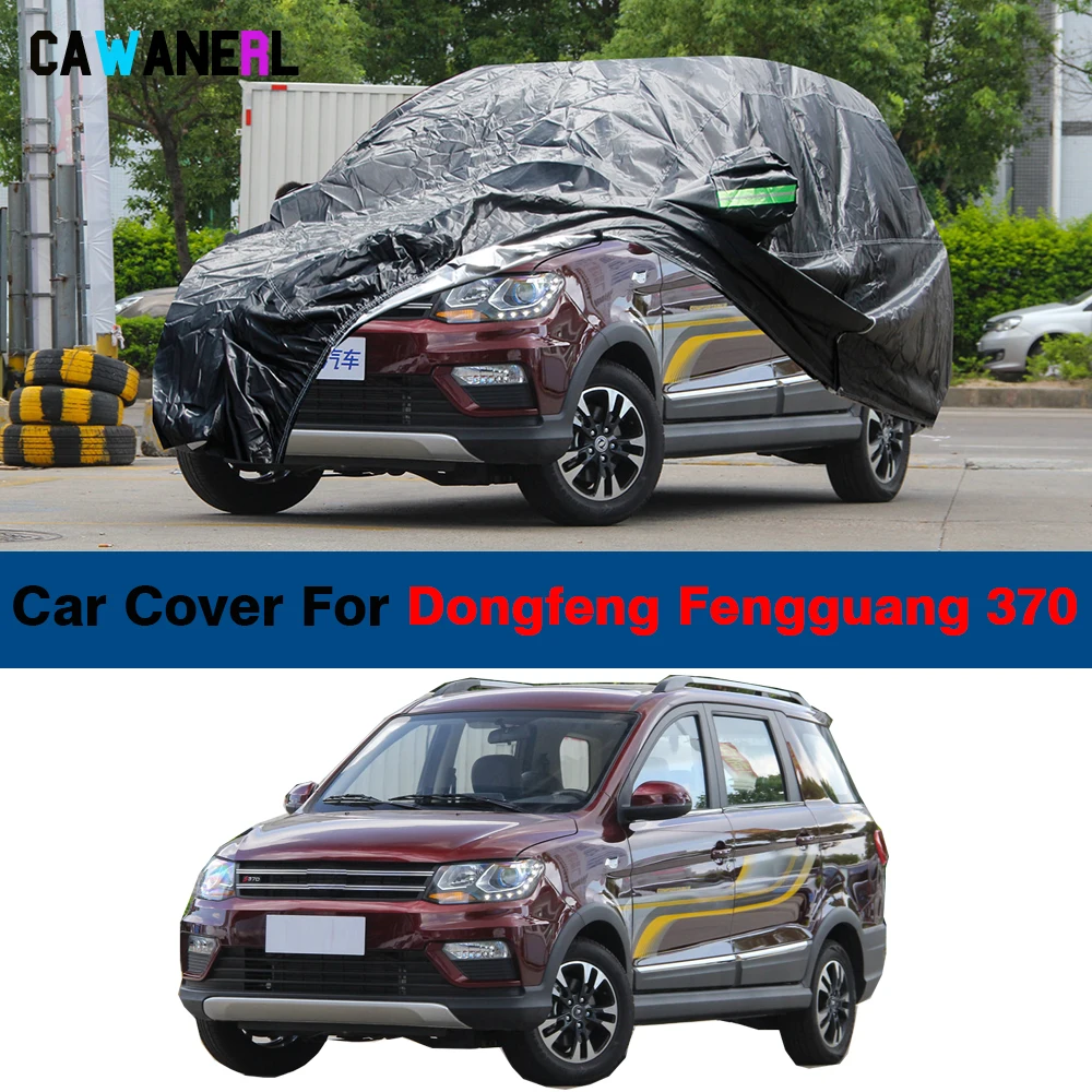 Of black car cover outdoor anti uv sun snow rain wind protection mpv cover for dongfeng thumb200